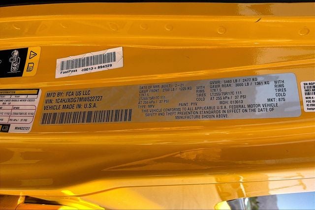 2021 Jeep Wrangler Unlimited Willys