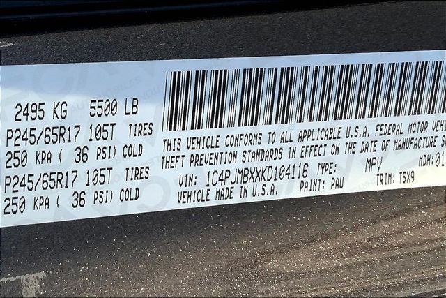 2019 Jeep Cherokee Trailhawk