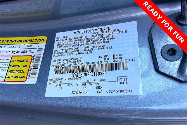 2023 Ford Mustang EcoBoost Premium