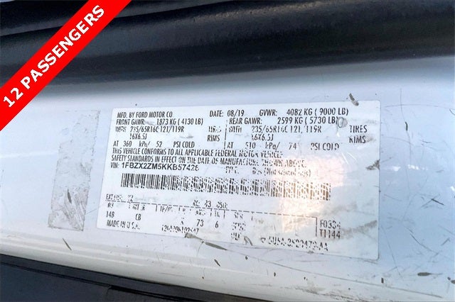 2019 Ford Transit-350 XL