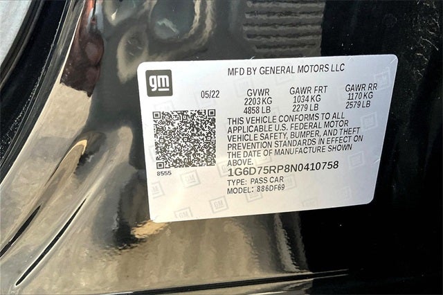 2022 Cadillac CT4 V-Series Blackwing