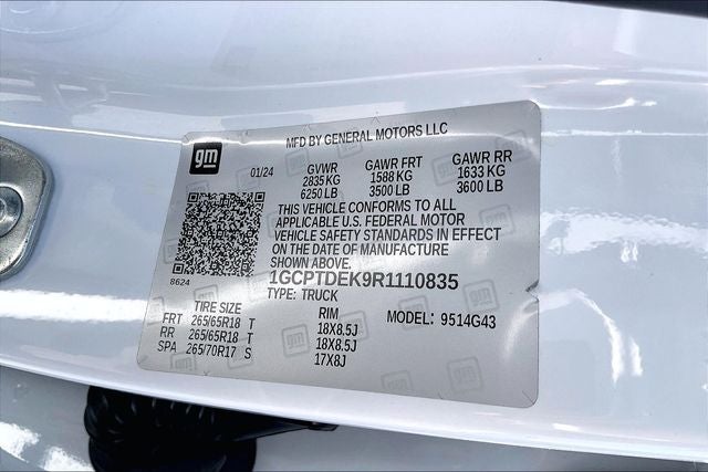 2024 Chevrolet Colorado Z71