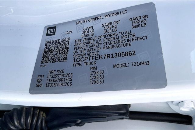 2024 Chevrolet Colorado ZR2 Bison