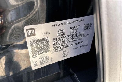 2025 Chevrolet Tahoe LT