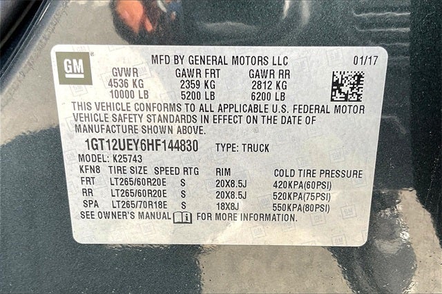 2017 GMC Sierra 2500HD Denali