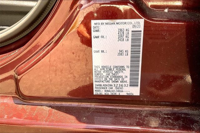 2024 Nissan Altima 2.5 SV