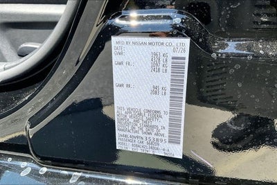 2026 Nissan Altima 2.5 SV