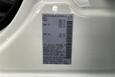 2025 Nissan Altima 2.5 SL