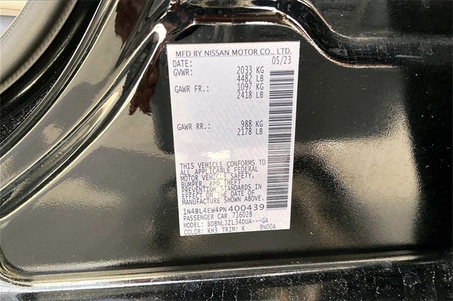 2023 Nissan Altima 2.5 SL