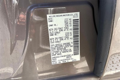 2023 Nissan Frontier PRO-X