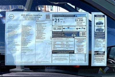 2026 Nissan Frontier PRO-X