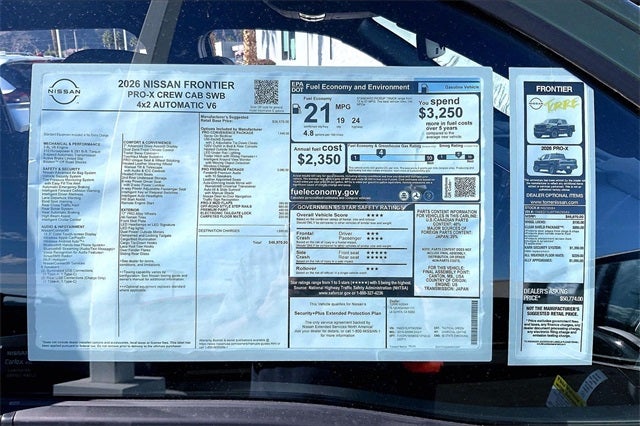 2026 Nissan Frontier PRO-X