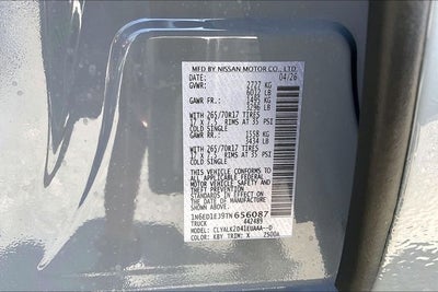 2026 Nissan Frontier PRO-X