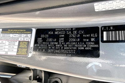 2023 Kia Forte LXS