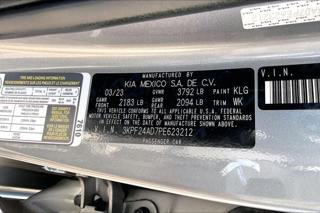 2023 Kia Forte LXS