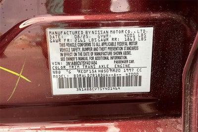 2025 Nissan Sentra SV