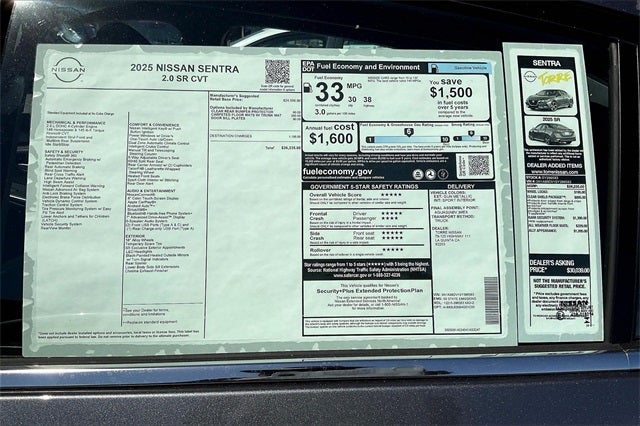 2025 Nissan Sentra SR