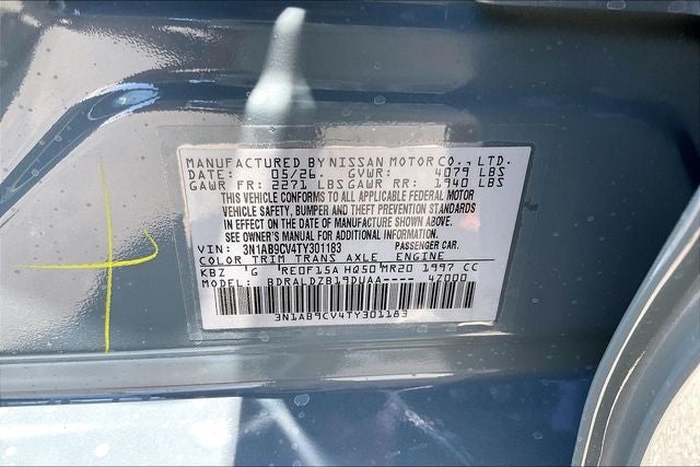 2026 Nissan Sentra SV