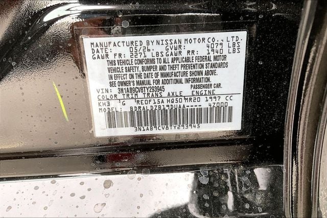 2026 Nissan Sentra SV