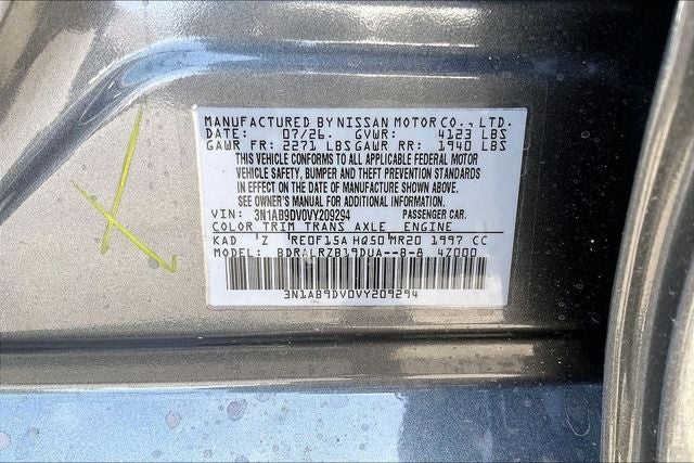 2027 Nissan Sentra SR