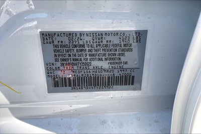 2026 Nissan Sentra SR