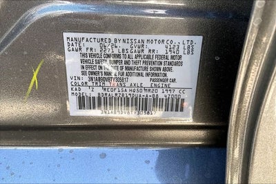2026 Nissan Sentra SR