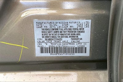 2026 Nissan Sentra SL