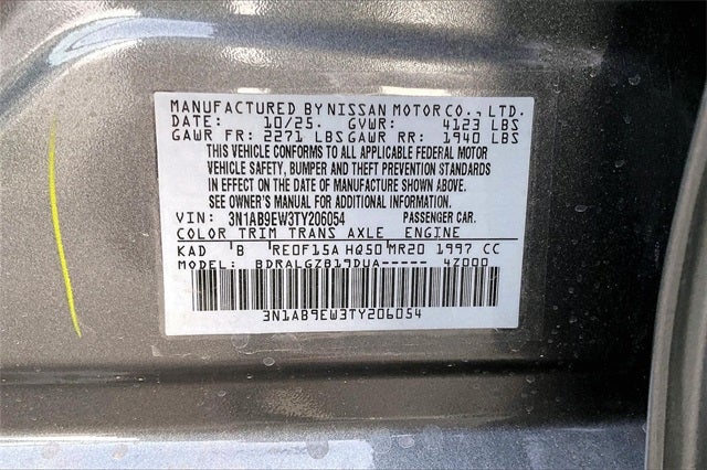 2026 Nissan Sentra SL