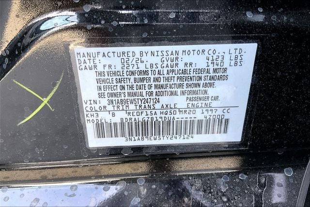 2026 Nissan Sentra SL