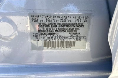 2025 Nissan Versa 1.6 SV