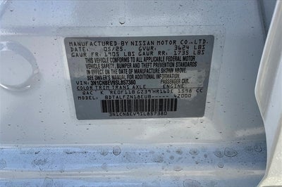 2025 Nissan Versa 1.6 SV