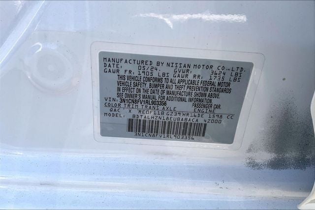 2024 Nissan Versa 1.6 SR