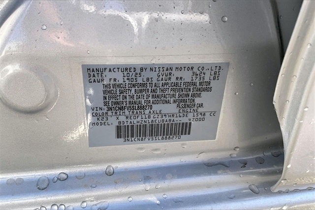 2025 Nissan Versa 1.6 SR