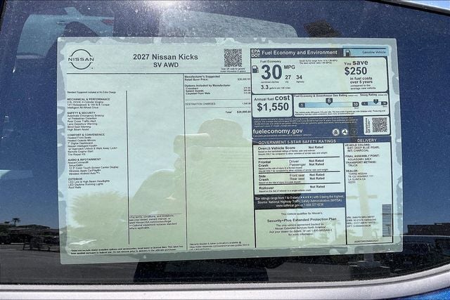 2027 Nissan Kicks SV