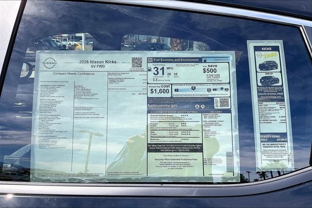2026 Nissan Kicks SV