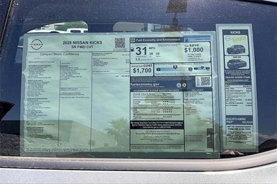 2025 Nissan Kicks SR