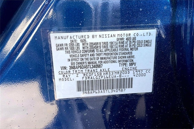 2026 Nissan Kicks SR