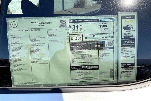 2026 Nissan Kicks SR