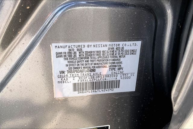2026 Nissan Kicks SR