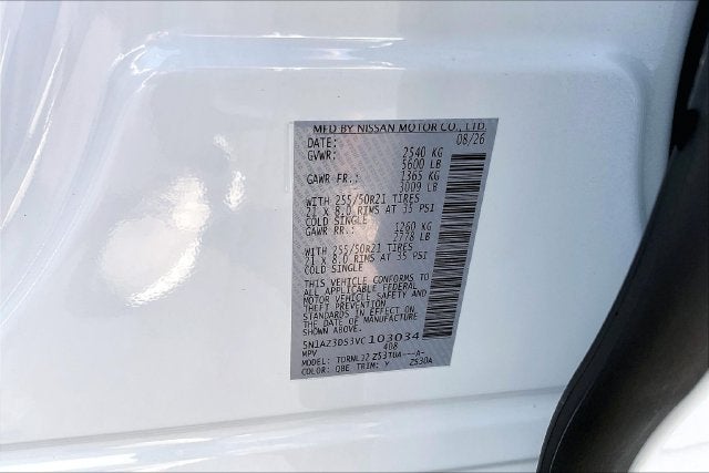 2027 Nissan Murano Platinum