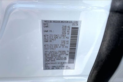 2026 Nissan Murano Platinum