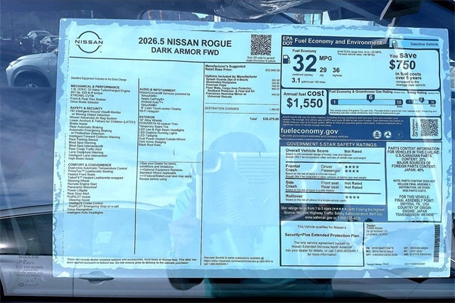 2026 Nissan Rogue SV