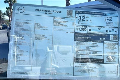 2026 Nissan Rogue SV