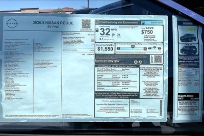 2026 Nissan Rogue SV