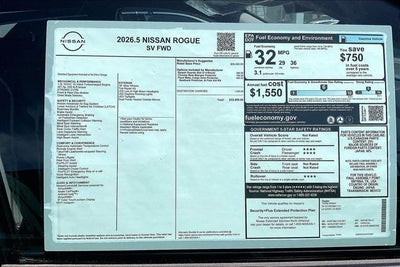 2026 Nissan Rogue SV