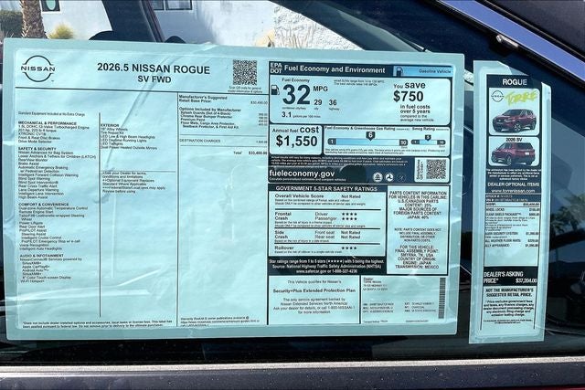 2026 Nissan Rogue SV