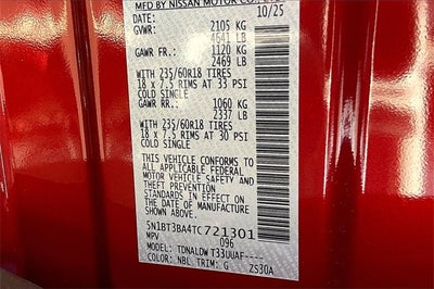 2026 Nissan Rogue SV