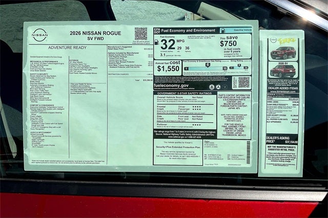 2026 Nissan Rogue SV
