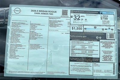 2026 Nissan Rogue SV