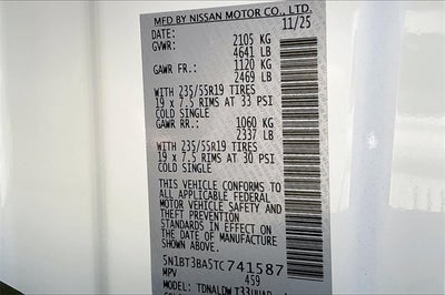 2026 Nissan Rogue SV